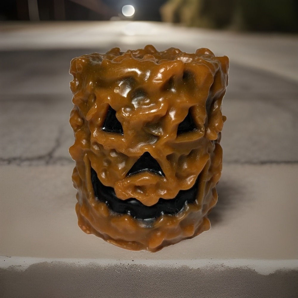 Jack-O-Lantern Halloween Pumpkin Candle Fall Decorative Orange
